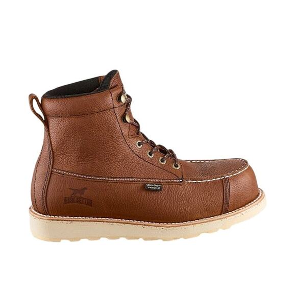 Irish Setter Mens Wingshooter 6" Work Boot 14 Wide Brown WP Composite Toe EH NIB - Picture 2 of 13